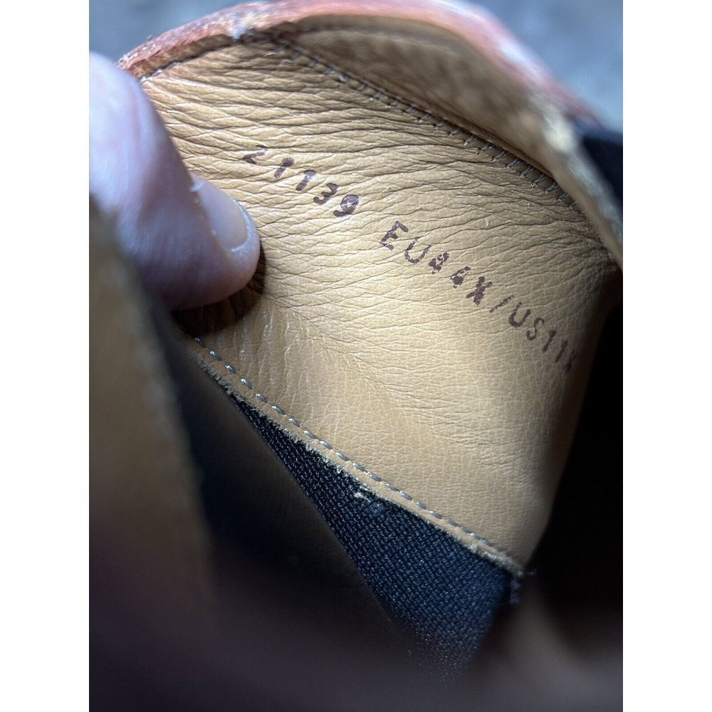 MAGNANNI Men's Riley Smooth Leather Chelsea Boots Cognac Size 11X US 44 EU - Picture 6 of 6